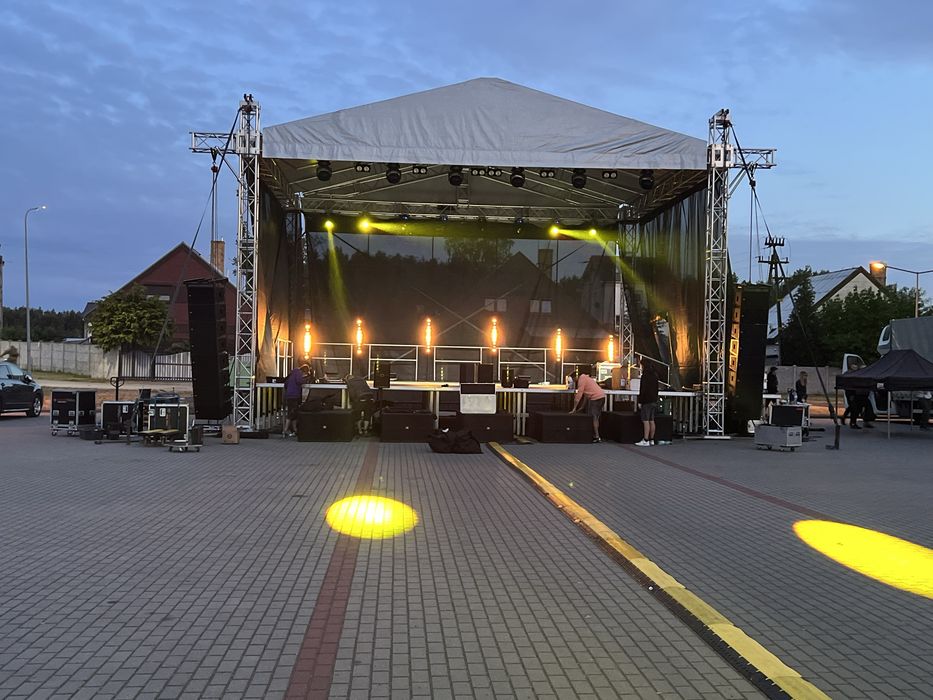 Scena, dźwięk, światło, ekran led , wynajem + obsługa