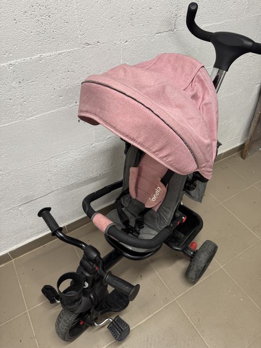 Триколісний велосипед Lionelo Haari Bubblegum