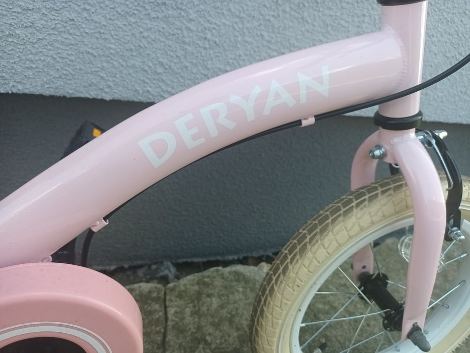 Rower deryan 14 + boczne kółka