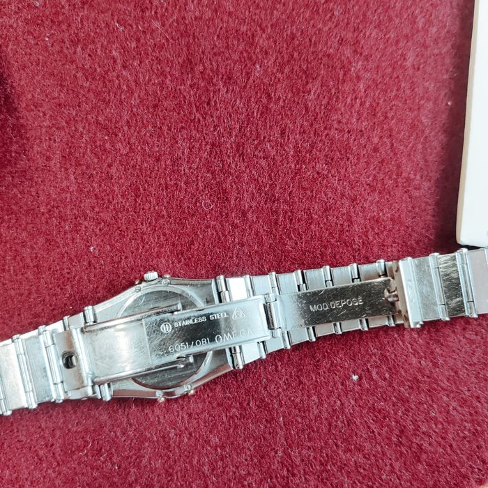 Omega Constellation 6051/081 - złoto/stał - vintage - papiery, pudełko