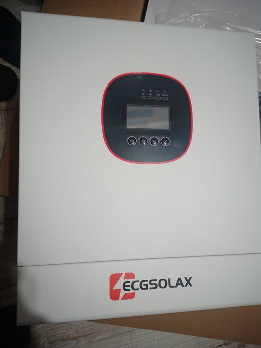 Гібридний інвертор ECGSOLAX 6.5 кВт, 48в,  wifi