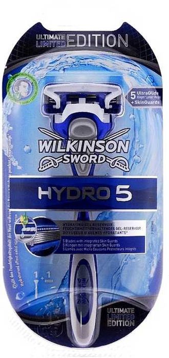 Бритва Wilkinson Hydro 5 Regular 1 шт. (Станок +1 кар) чол. Є гурт!!!
