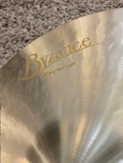 Meinl 18" Byzance Jazz Thin Crash