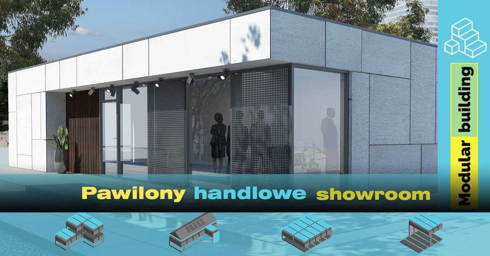 72m2 Pawilon usługowy, Kontener Biurowy