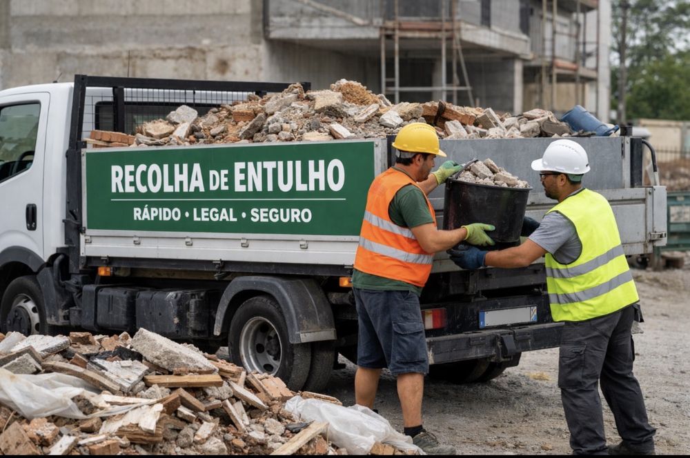 Recolha do entulho