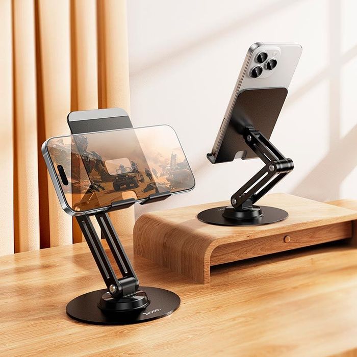 Тримач HOCO HD15 для телефону, планшету металевий