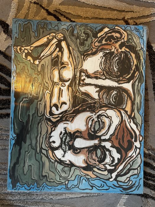 Quadro  ORIGINAL acrilico sobre tela 50*40cm