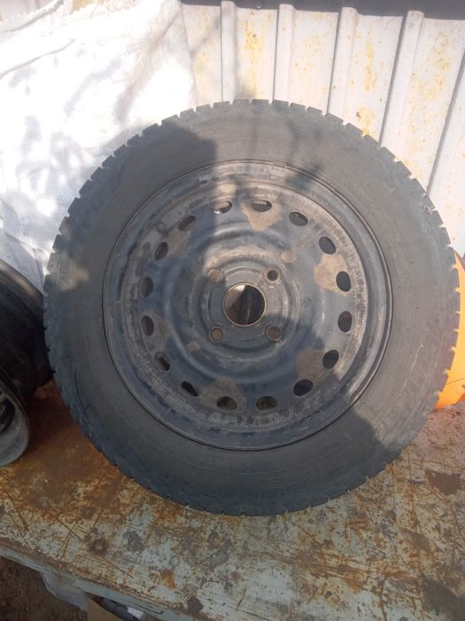 Продам резину с дисками r14 размер 114.3