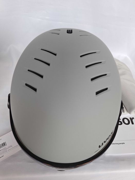 Kask narciarski Uvex Wanted Visor Rhino Mat L 58-61cm