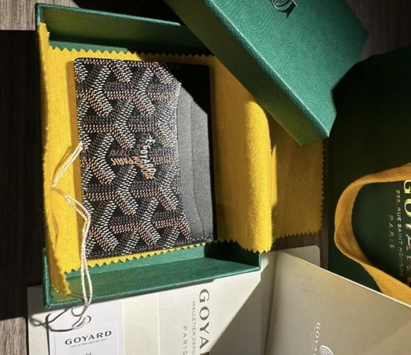 Carteira da Goyard preta
