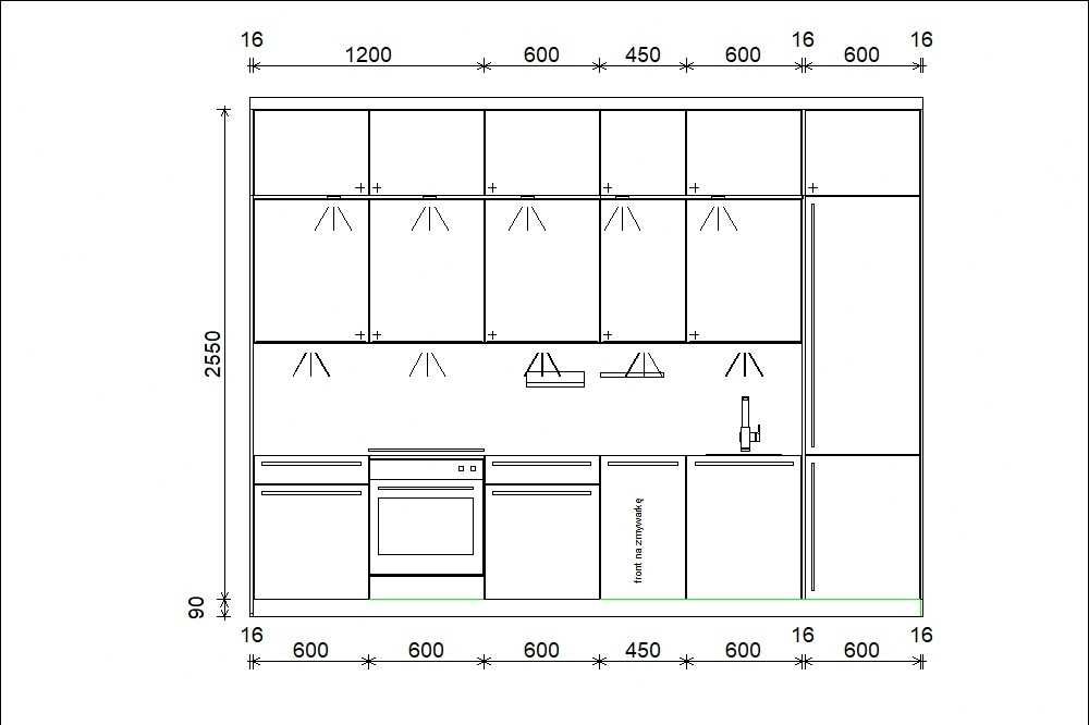 Kuchnia Nolte – wyprzedaż ekspozycji –LUX+ LEGNO z blatem kamiennym