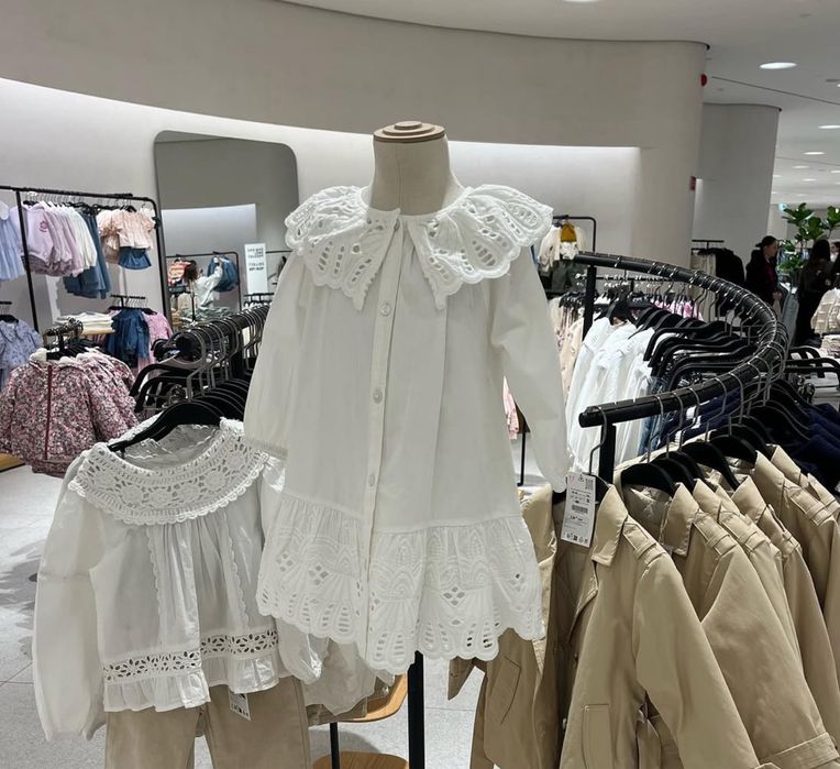 Дитяча сукня з прошви Zara