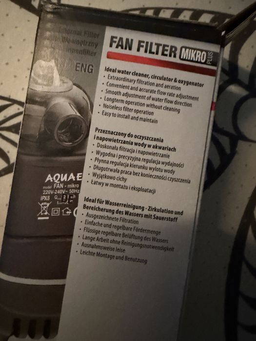 Filtr  Aquael do wody dla rybek