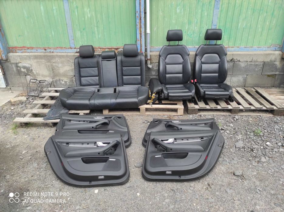 Audi A6 C6 fotele skóra S-Line Europa grzane