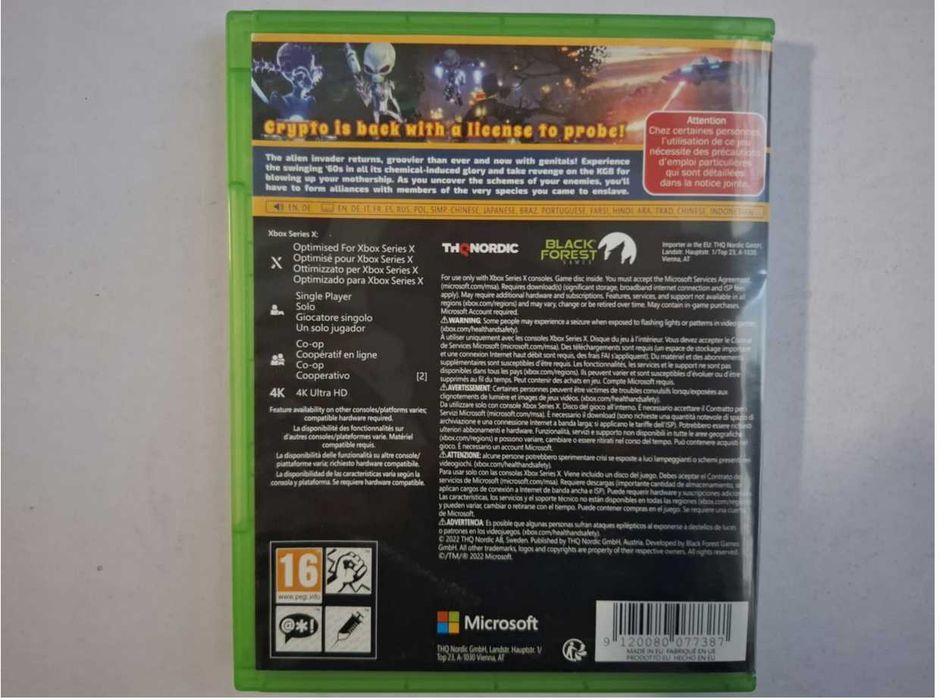 Destroy All Humans! 2 - Xbox Series X