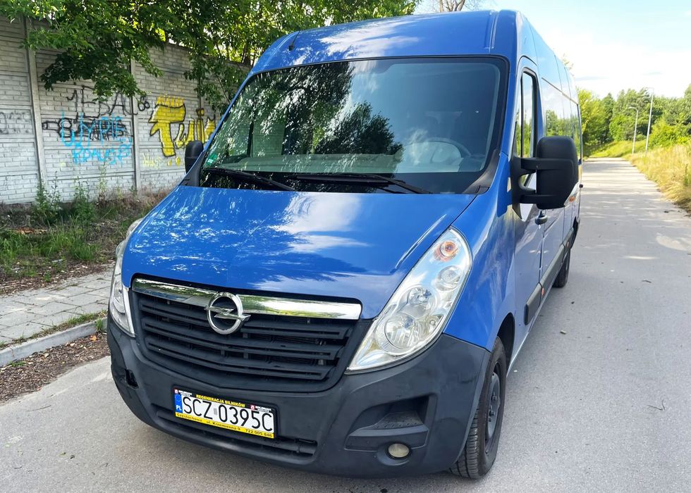 Opel Movano  Opel Movano 2011r. 2.3 L3H2 6 osobowy brygadówka klima 125km