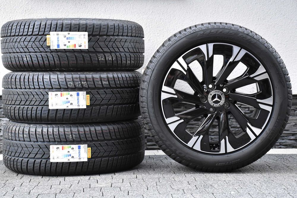Koła zimowe OEM Mercedes V KLASA W447 W448 VITO Viano 18" NOWE Pirelli MO Vito Tourer