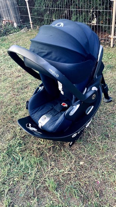 Fotelik Cybex Cloud Z i-Size + obrotowa baza Z ISOFIX / Nosidełko 0-13 kg / Bezwypadkowy