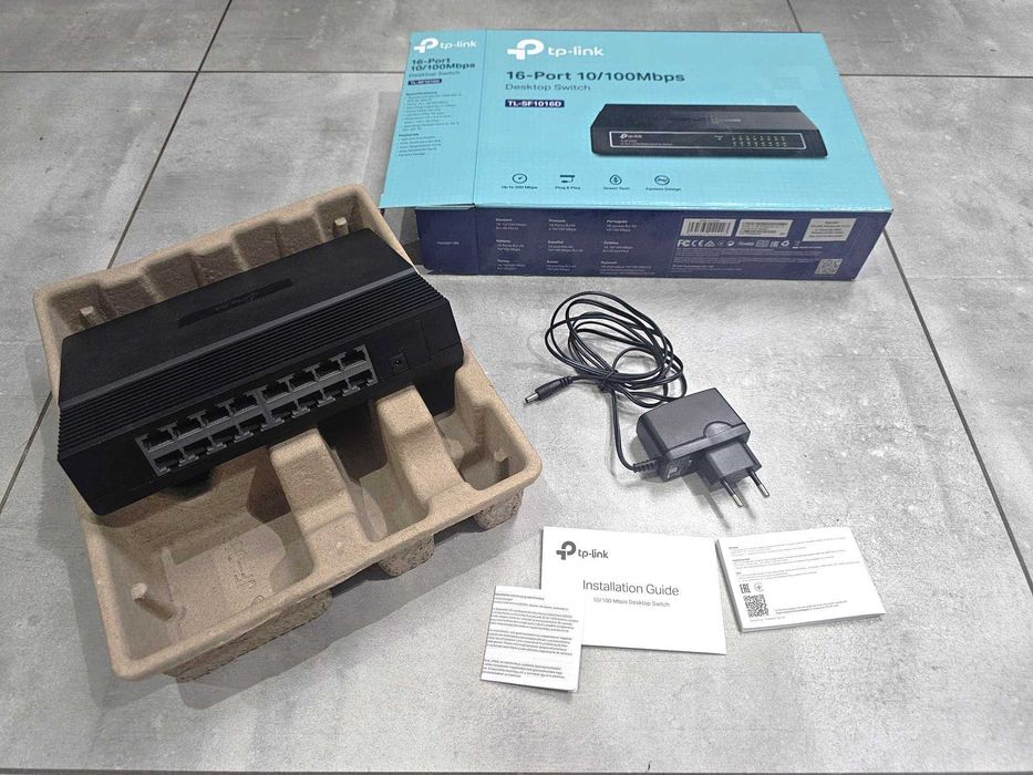 Switch TP-Link TL-SF1016D Fast Ethernet, 16 portów