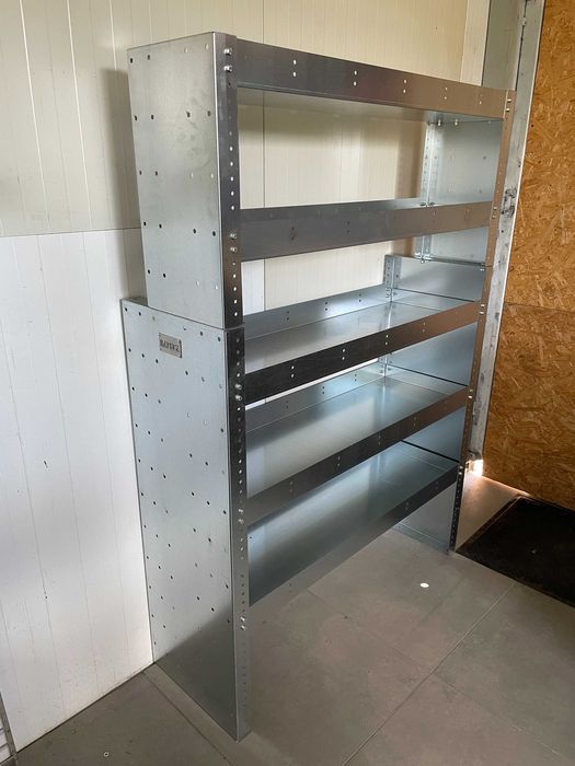 Regał H2 Ducato Boxer Jumper Master zabudowa serwisowa 160 cm producent Raflex do warsztatu busa