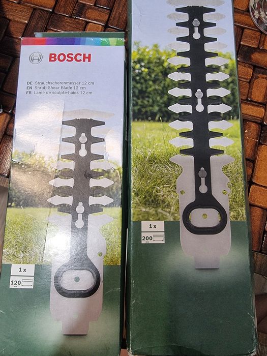Dwa ostrza zapasowe nożyc do krzewów Bosch 10,8  Li