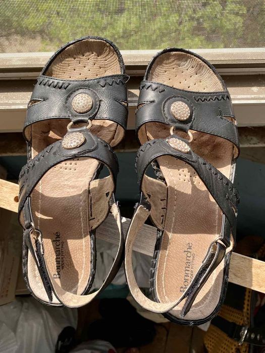 Кожаные босоножки, сандали, шкіряні босоніжки