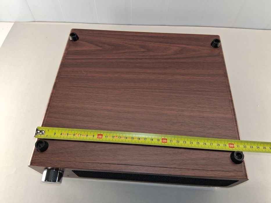 C219 Odtwarzacz Turbntable A6 Retro Audio Player z Głośnikami i USB