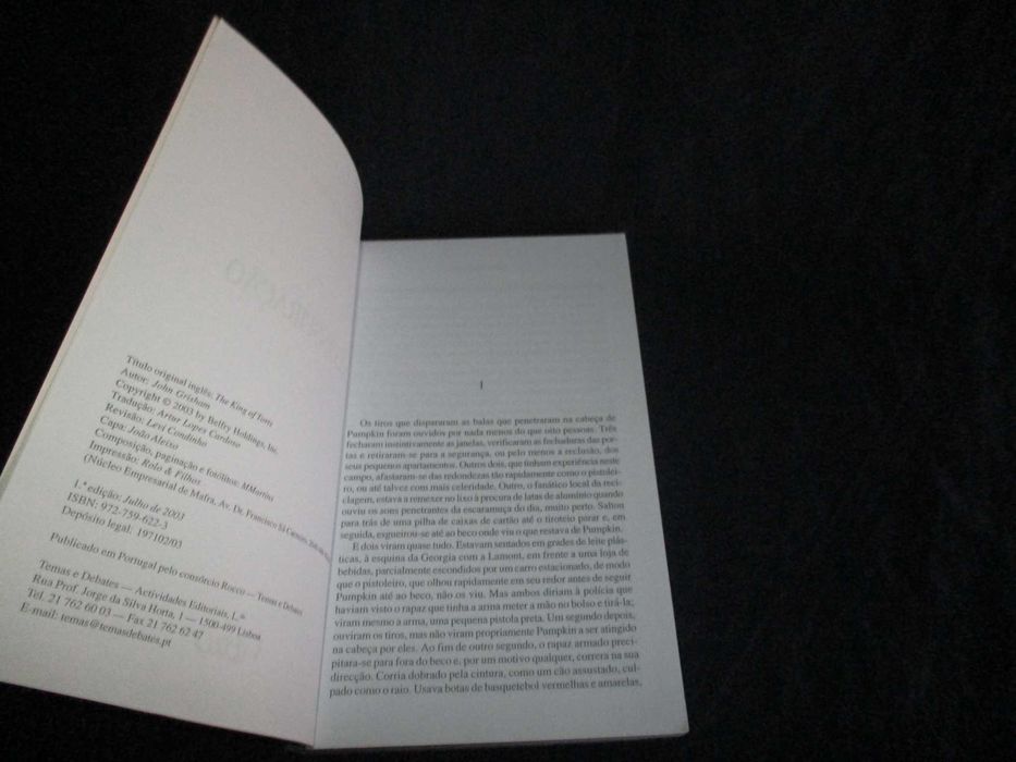 Livro A Conspiração John Grisham