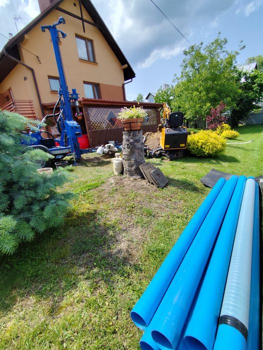 Studnia głębinowa woda za darmo ogród dom