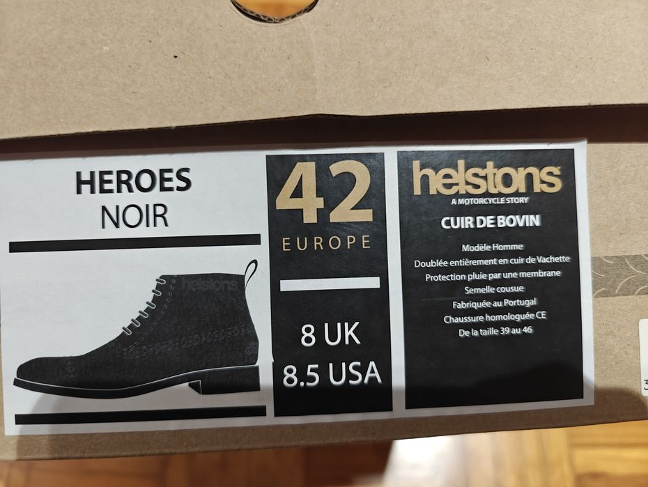 Botas Pele Helstons Mota