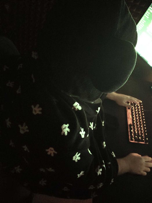 Capa/Manta Mickey (Preta) - Disney