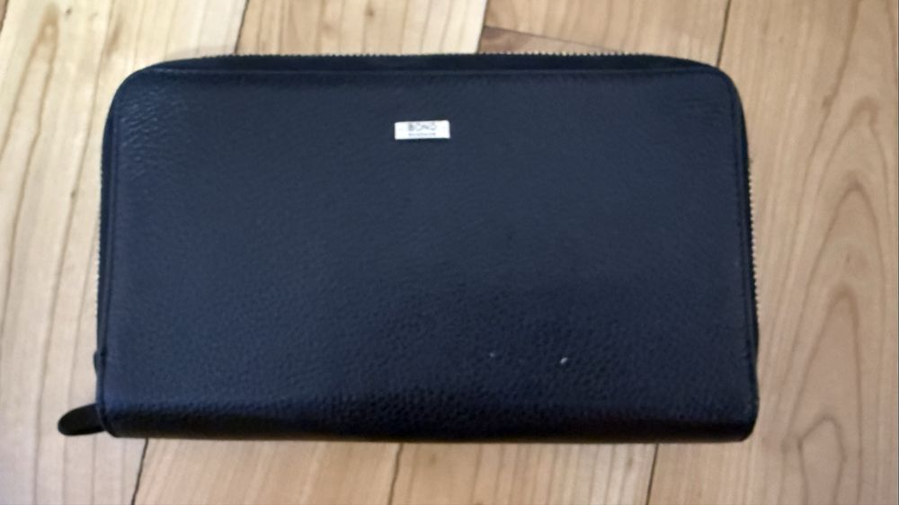 Чоловічий клатч. Гаманець. Портмоне.  Bond Bondnon шкіряний