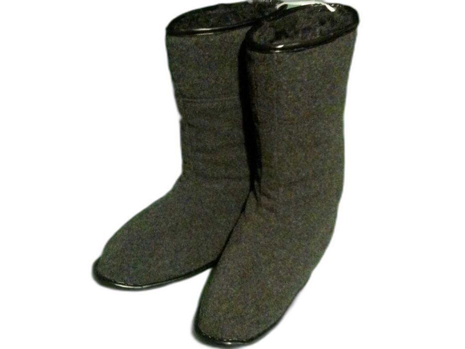 Валянки Пальтова тканина (войлок, повсть) Хутро Розміри від 36 до 46