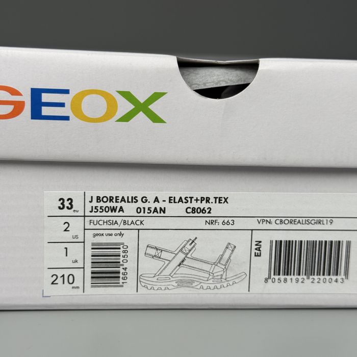 Босоніжки  Geox Borealis 33 р.