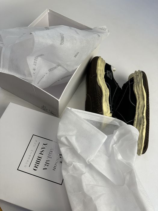 MMY Blakey Maison Mihara Yasuhiro кросовки кеды черные 43 44 42 чорні