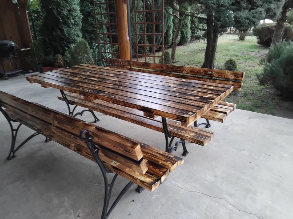 Mebel ogrodowe duży zestaw