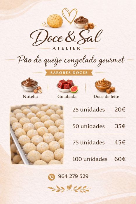 Pão de Queijo artesanal