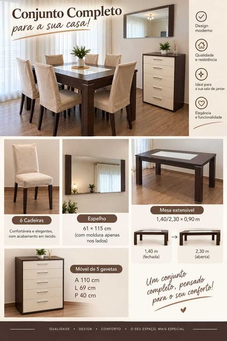 Conjunto de sala