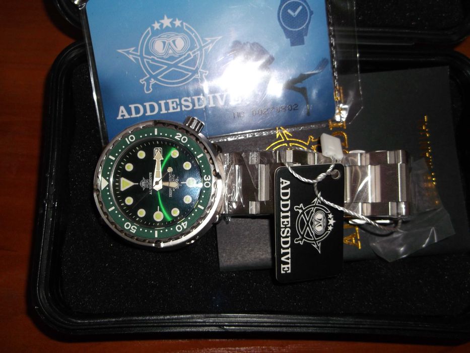 Продам новые часы дайверы Addiesdive Tuna MY-H5