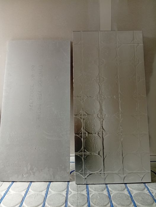 Płyta  systemowa XPS skrętna, aluminium