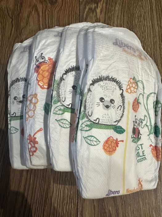 Libero 2 ,Chicolino3, Huggies 3, Lillydoo 5 памперси різних фірм