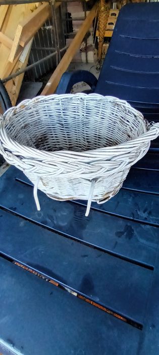 Koszyk na rower wiklinowe