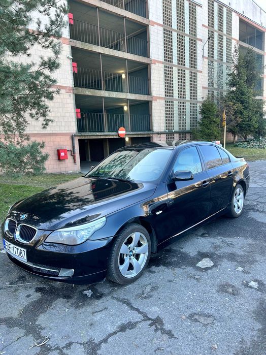 BMW e60 520d 177KM |Automat|Cena do negocjacji|Skóra|Czarny metalik|