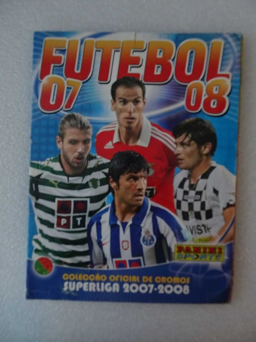 Caderneta de cromos futebol Futebol 2007/2008 Panini (faltam 7 cromos)