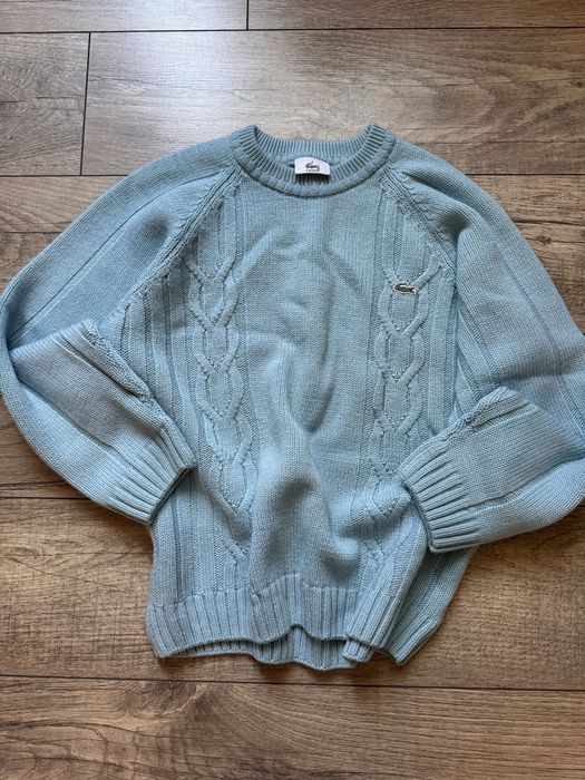 Шерстяний оригинальний светер Lacoste c