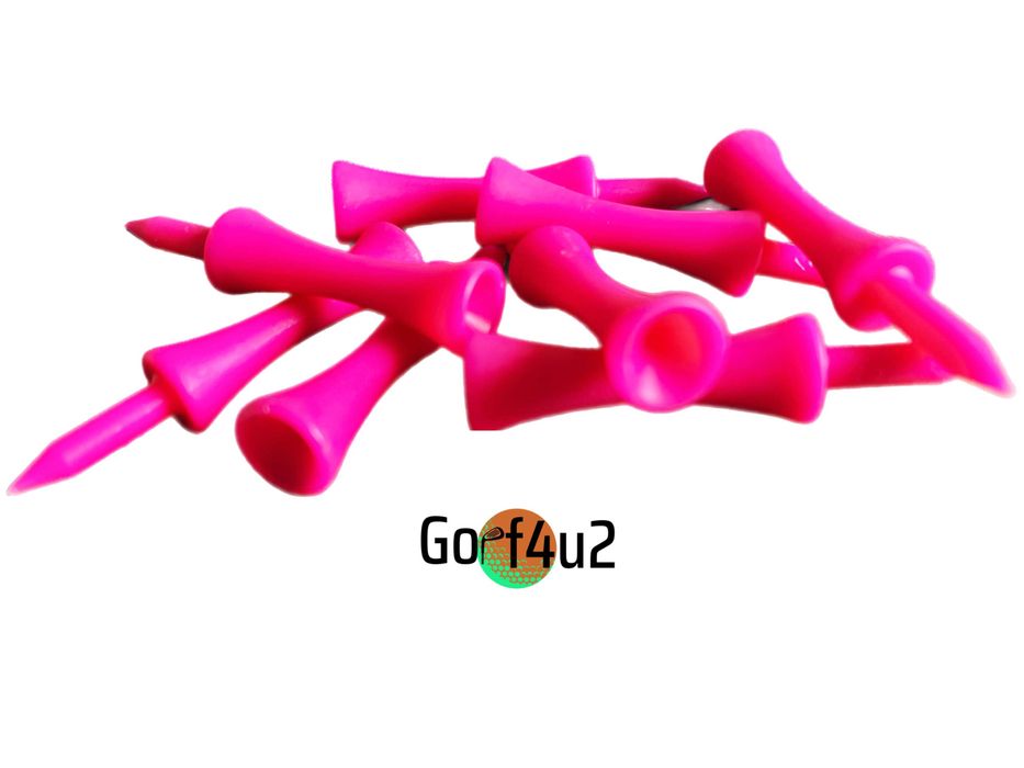 8 szt. - Tee golf plastikowe 59mm polecam