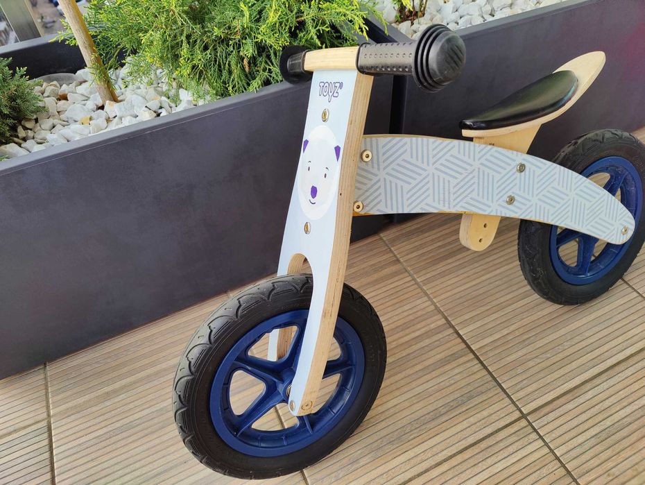 Rowerek biegowy drewniany TOYZ