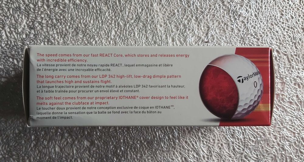 Piłeczki golfowe Taylor Made BurnerSoft - nowe - 3 szt.