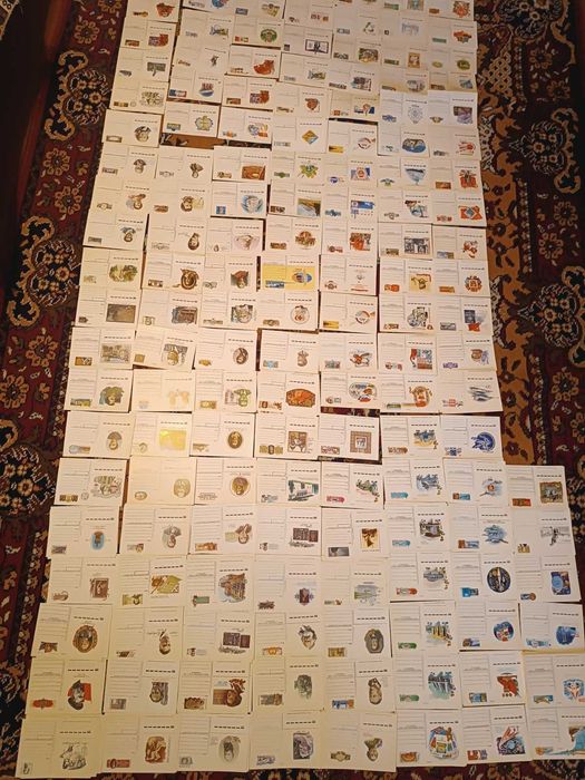 Почтовые карточки, конверты "Космос"