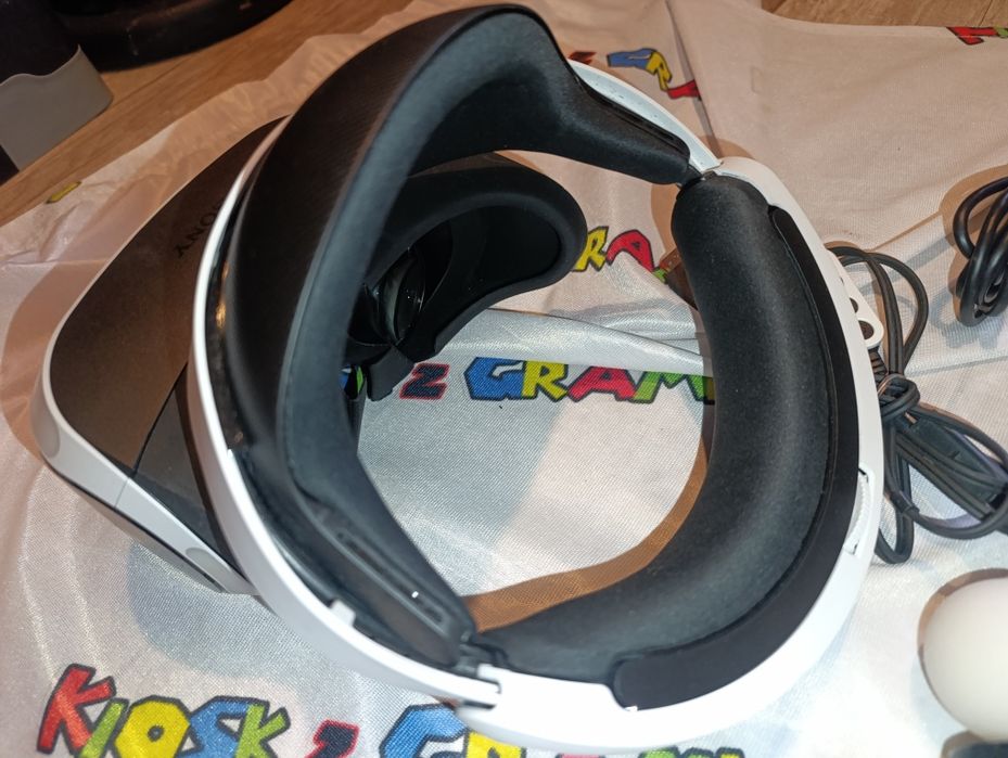 Gogle VR PlayStation 4 PS4+ kamera + 2 move. bogaty zestaw super stan